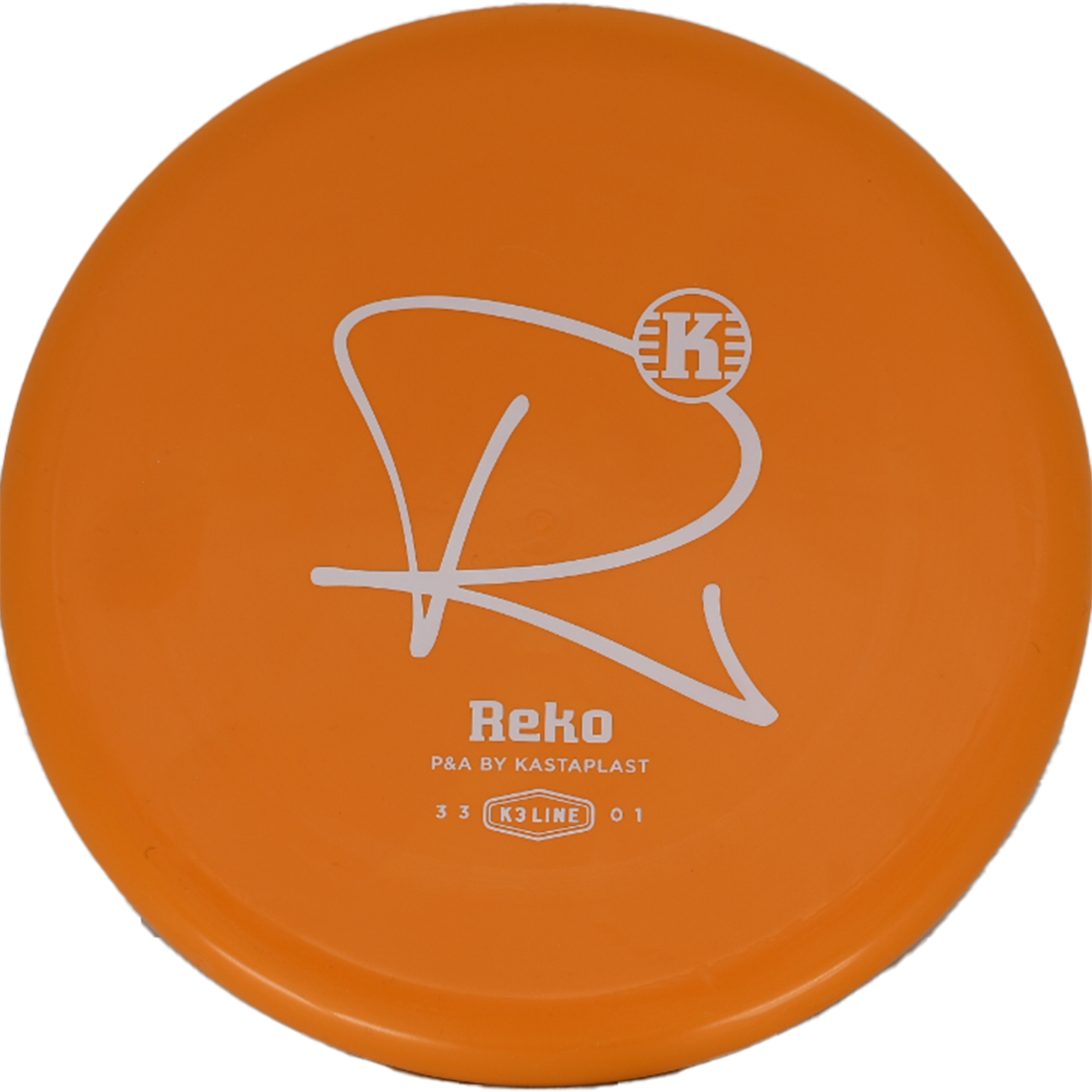 Kastaplast Reko Kastaplast Reko - K3 / 173g - Orange (White) - Skyline Disc Golf