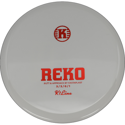 Kastaplast Reko Kastaplast Reko - K1 / 175g - White (Red Foil) - Skyline Disc Golf