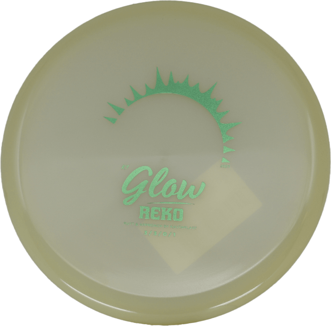 176g - Glow (Green Foil) *035* K1 Glow Kastaplast Reko - Skyline Disc Golf