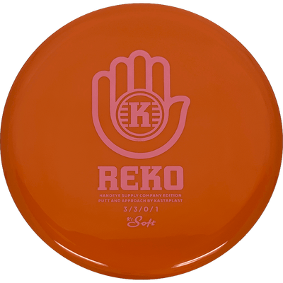 Kastaplast Reko Kastaplast Reko - K1 Soft / 174g - Orange (Pink - HSCo Collab) - Skyline Disc Golf