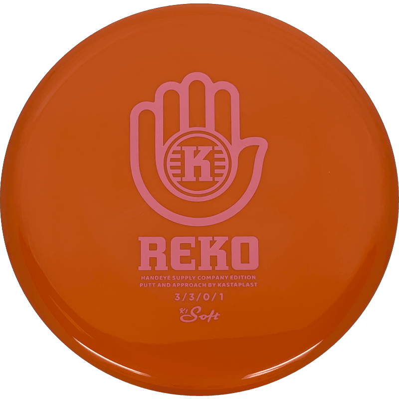 Kastaplast Reko Kastaplast Reko - K1 Soft / 176g - Orange (Pink - HSCo Collab) - Skyline Disc Golf