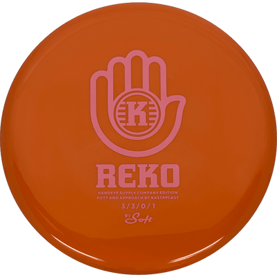 Kastaplast Reko Kastaplast Reko - K1 Soft / 176g - Orange (Pink - HSCo Collab) - Skyline Disc Golf