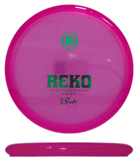 174g - Hot Pink (Blue Green Foil) K1 Soft Kastaplast Reko - Skyline Disc Golf
