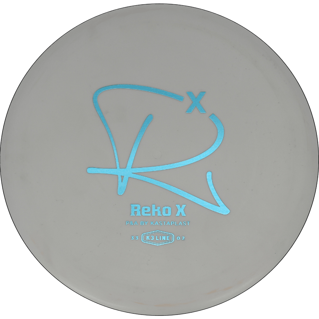 Kastaplast Reko X Kastaplast Reko X - K3 / 173g - White (Light Blue Foil) - Skyline Disc Golf