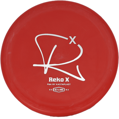 Kastaplast Reko X Kastaplast Reko X - K3 / 170g - Red (Silver) - Skyline Disc Golf