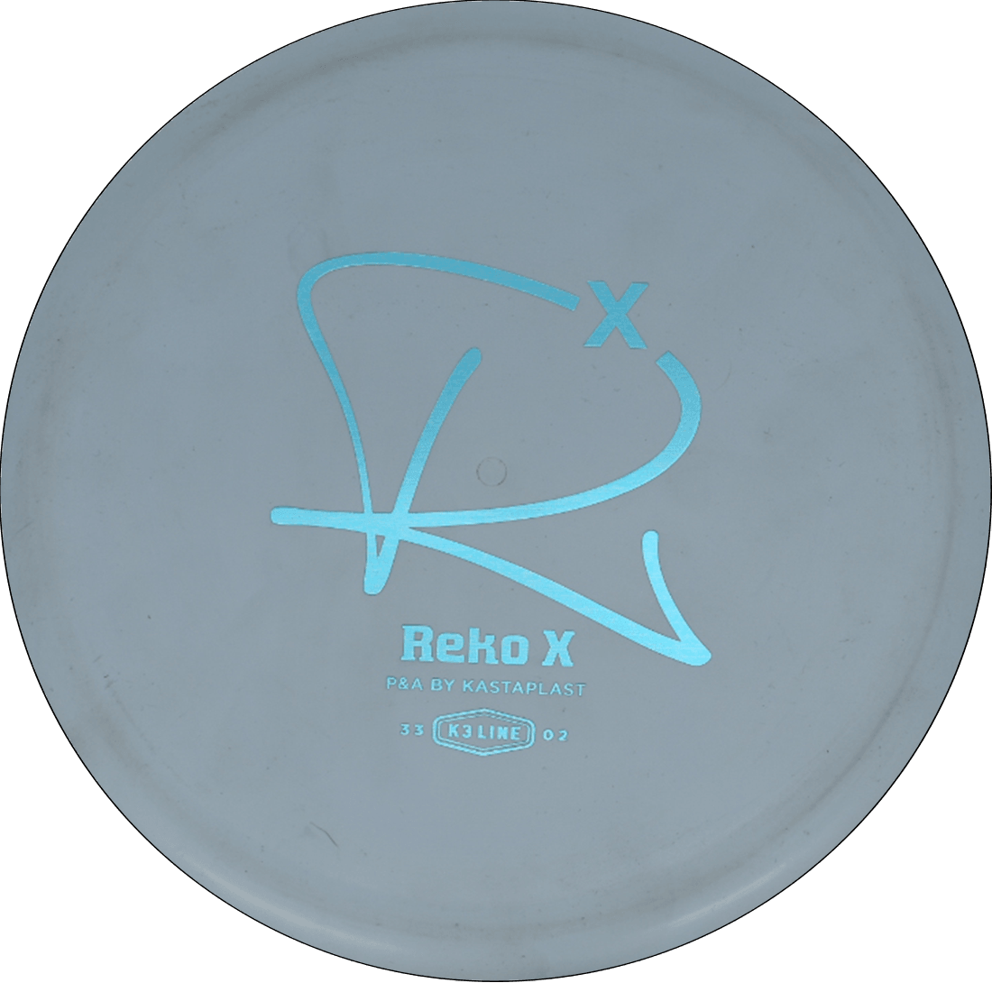 Kastaplast Reko X Kastaplast Reko X - K3 / 173g - Dirty White (Light Blue Foil) - Skyline Disc Golf