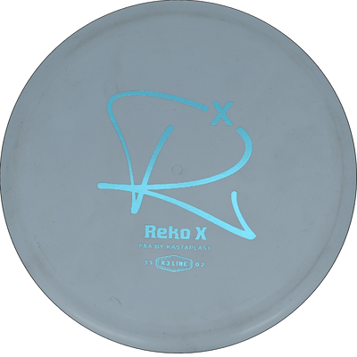 Kastaplast Reko X Kastaplast Reko X - K3 / 173g - Dirty White (Light Blue Foil) - Skyline Disc Golf