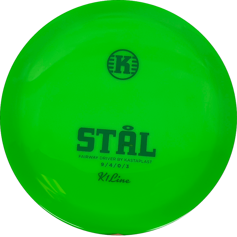 Kastaplast Stål Kastaplast Stål - K1 / 171g - Lime Green (Green) - Skyline Disc Golf