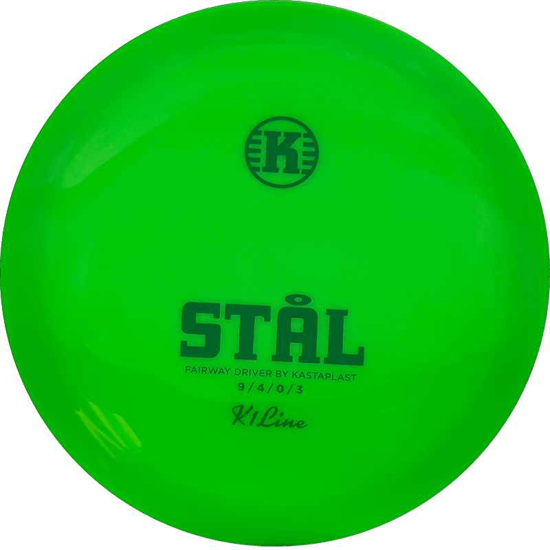 Kastaplast Stål Kastaplast Stål - K1 / 172g - Lime Green (Green) - Skyline Disc Golf