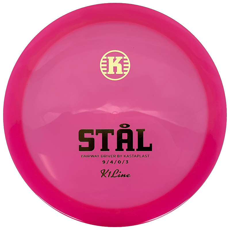 Kastaplast Stål Kastaplast Stål - K1 / 173g - Hot Pink (Gold) - Skyline Disc Golf