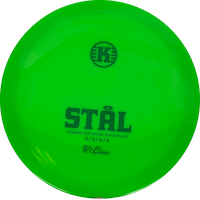 171g - Lime Green (Green) K1 Kastaplast Stål - Skyline Disc Golf