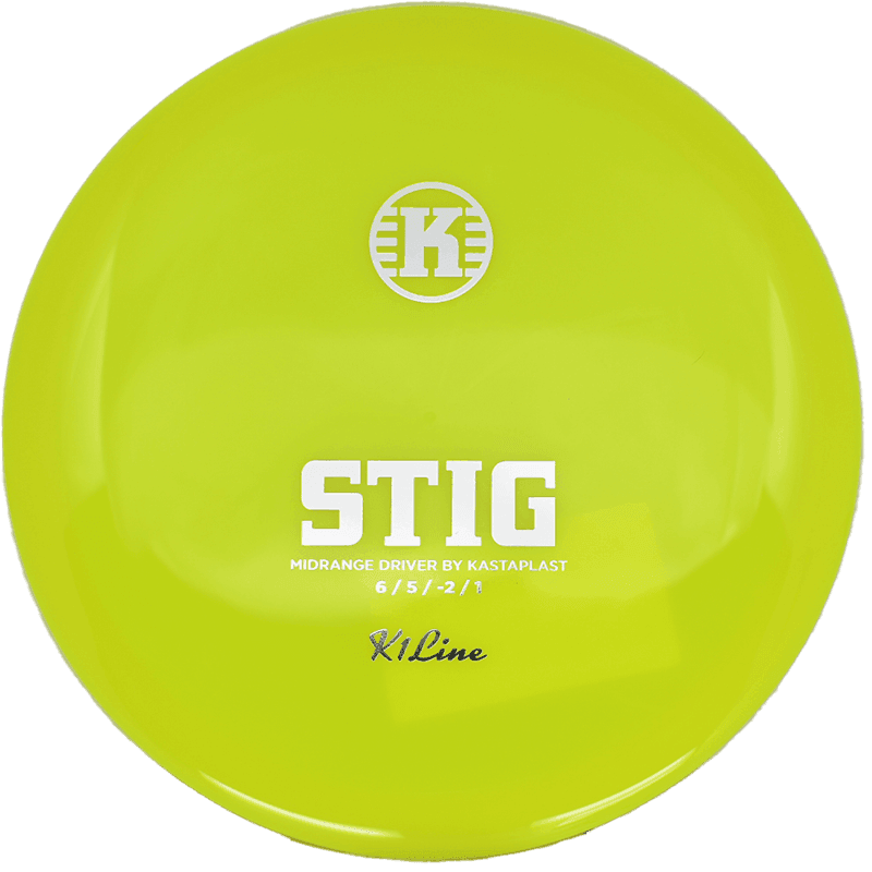 Kastaplast Stig - K1 / 172g - Yellow (Silver)