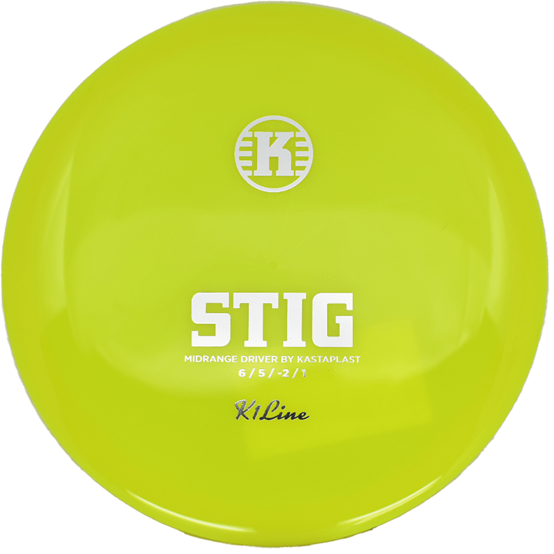 Kastaplast Stig Kastaplast Stig - K1 / 172g - Yellow (Silver) - Skyline Disc Golf