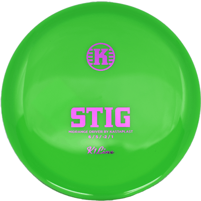 Kastaplast Stig Kastaplast Stig - K1 / 173g - Lime (Magenta) - Skyline Disc Golf