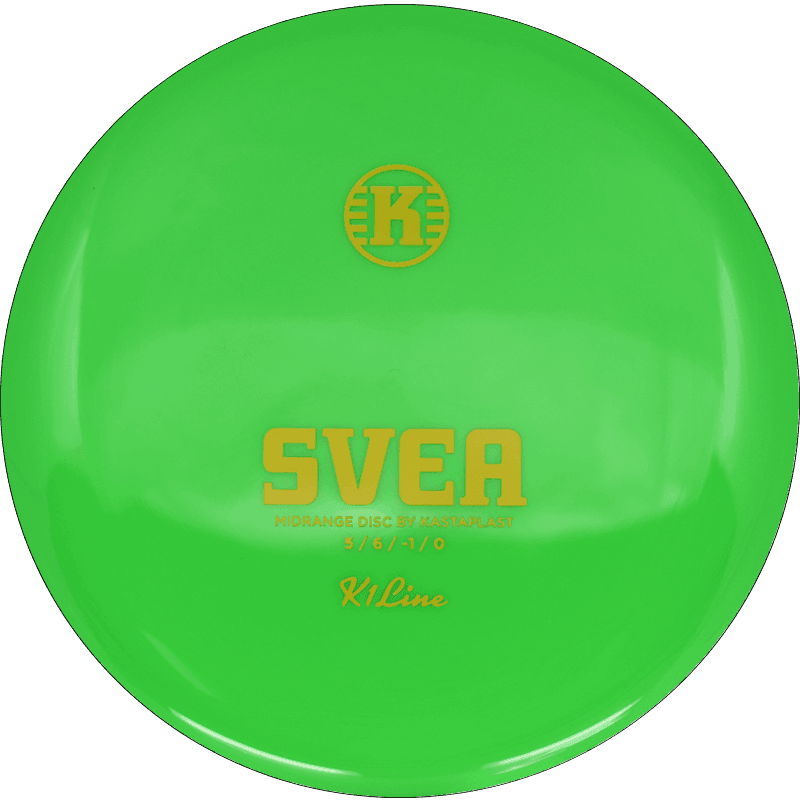 179g - Lime Green (Yellow) K1 Kastaplast Svea - Skyline Disc Golf