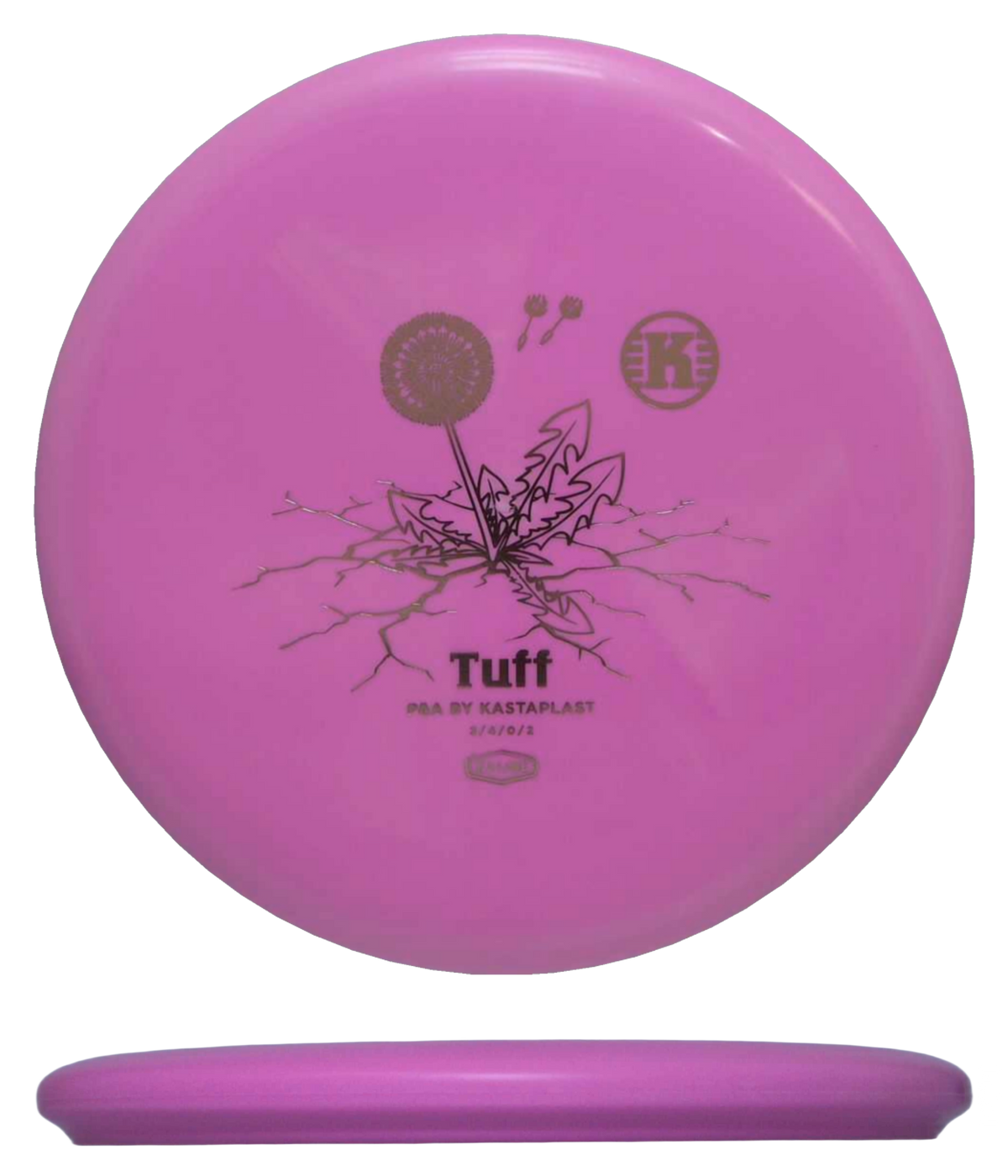 Kastaplast Tuff - K3 / 172g - Magenta Pink (Pink Foil) - Skyline Disc Golf