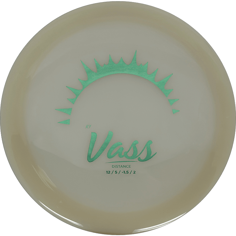 Kastaplast Vass Kastaplast Vass - K1 Glow / 176g - Glow (Green Foil) - Skyline Disc Golf