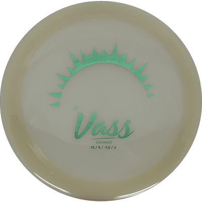 Kastaplast Vass Kastaplast Vass - K1 Glow / 176g - Glow (Green Foil) - Skyline Disc Golf