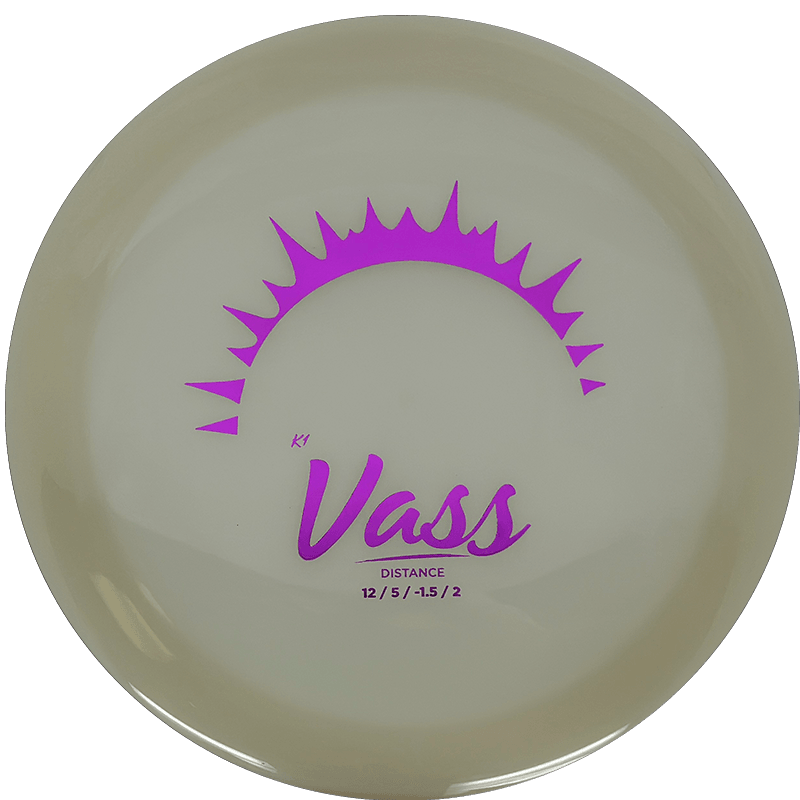 Kastaplast Vass Kastaplast Vass - K1 Glow / 176g - Glow (Magenta Foil) - Skyline Disc Golf