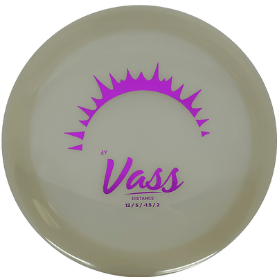 Kastaplast Vass Kastaplast Vass - K1 Glow / 176g - Glow (Magenta Foil) - Skyline Disc Golf