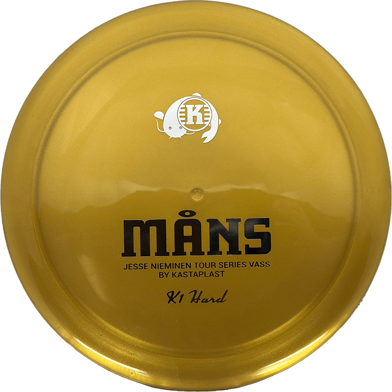 Kastaplast Vass Kastaplast Vass - K1 Hard - Jesse Nieminen Tour Series / 173g - Gold (Silver) - Skyline Disc Golf