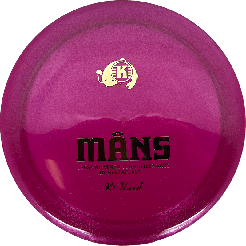 Kastaplast Vass Kastaplast Vass - K1 Hard - Jesse Nieminen Tour Series / 176g - Red Wine (Gold) - Skyline Disc Golf