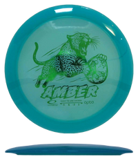 Latitude 64 Amber - Opto / 155g - Blue (Green Foil) - Skyline Disc Golf