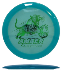 Latitude 64 Amber - Opto / 155g - Blue (Green Foil) - Skyline Disc Golf