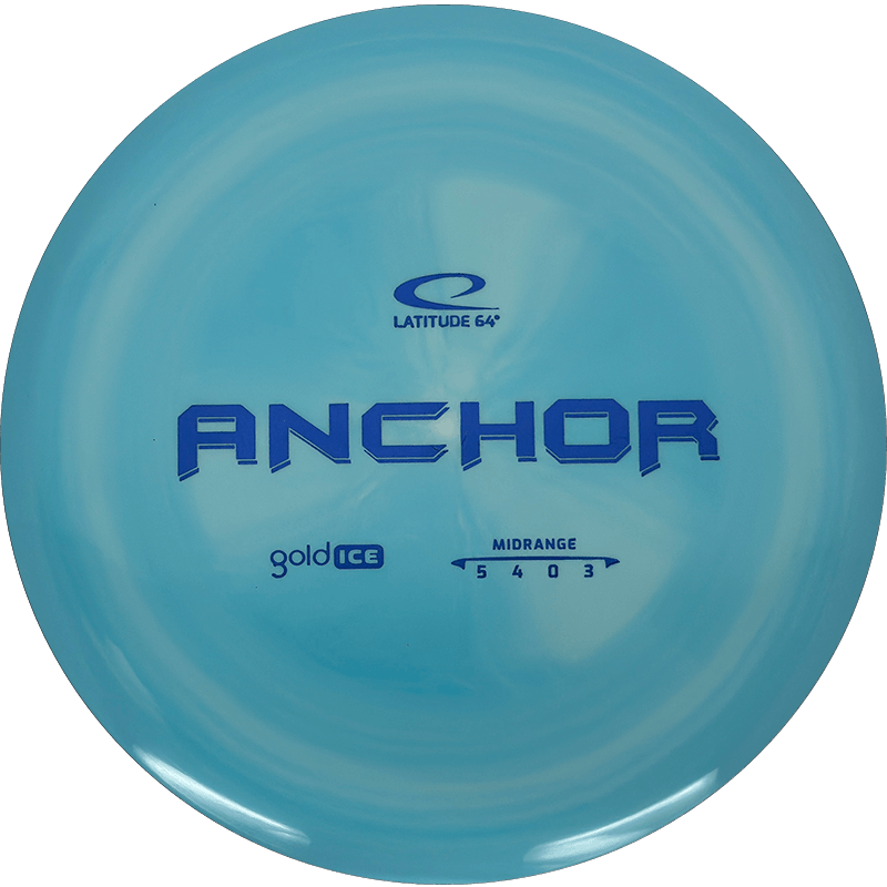 Latitude 64 Anchor Latitude 64 Anchor - Gold Ice / 176g - Sky Blue Swirl (Blue) - Skyline Disc Golf