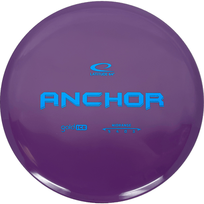 Latitude 64 Anchor Latitude 64 Anchor - Gold Ice / 177g - Purple (Blue Foil) - Skyline Disc Golf