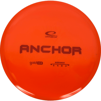 Latitude 64 Anchor Latitude 64 Anchor - Gold Ice / 180g - Orange (Red) - Skyline Disc Golf