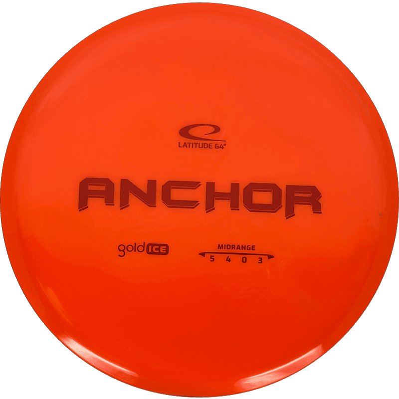 Latitude 64 Anchor - Gold Ice / 180g - Orange (Red) - Skyline Disc Golf