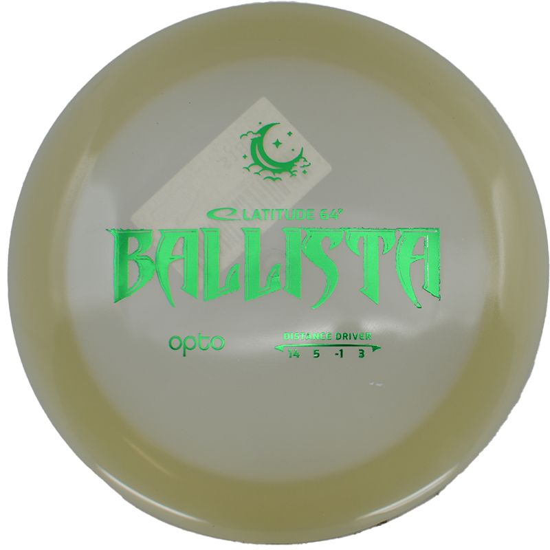 Latitude 64 Ballista Latitude 64 Ballista - Opto Moonshine / 174g - Pearl (Green Foil) - Skyline Disc Golf