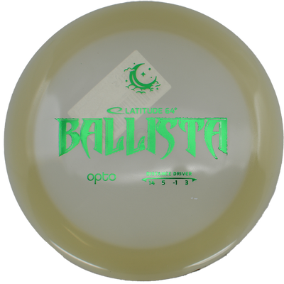 Latitude 64 Ballista Latitude 64 Ballista - Opto Moonshine / 174g - Pearl (Green Foil) - Skyline Disc Golf