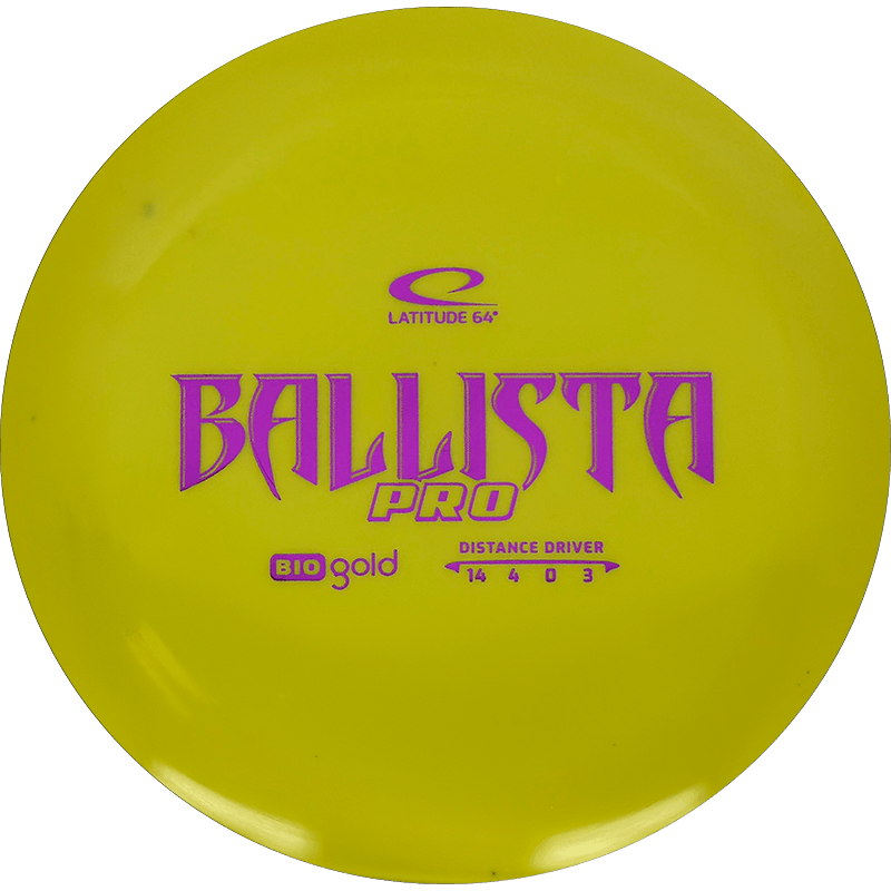 Latitude 64 Ballista Pro Latitude 64 Ballista Pro - BioGold / 174g - Yellow (Magenta Foil) - Skyline Disc Golf