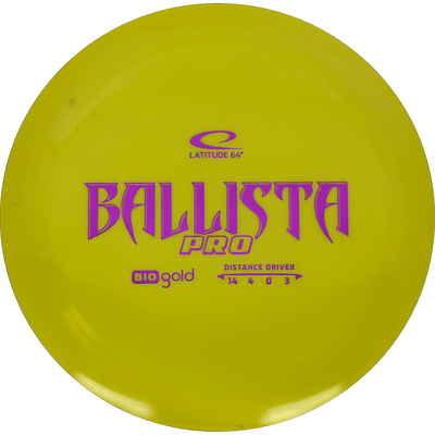 Latitude 64 Ballista Pro Latitude 64 Ballista Pro - BioGold / 174g - Yellow (Magenta Foil) - Skyline Disc Golf