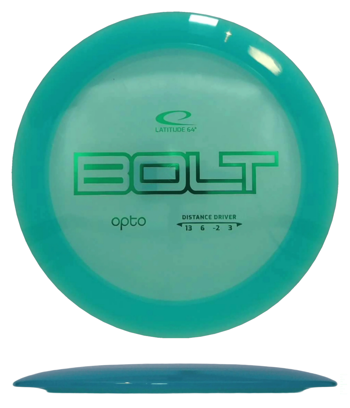 Latitude 64 Bolt - Opto / 173g - Blue (Green Foil) - Skyline Disc Golf