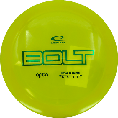 Latitude 64 Bolt Latitude 64 Bolt - Opto / 169g - Yellow (Green Foil) - Skyline Disc Golf