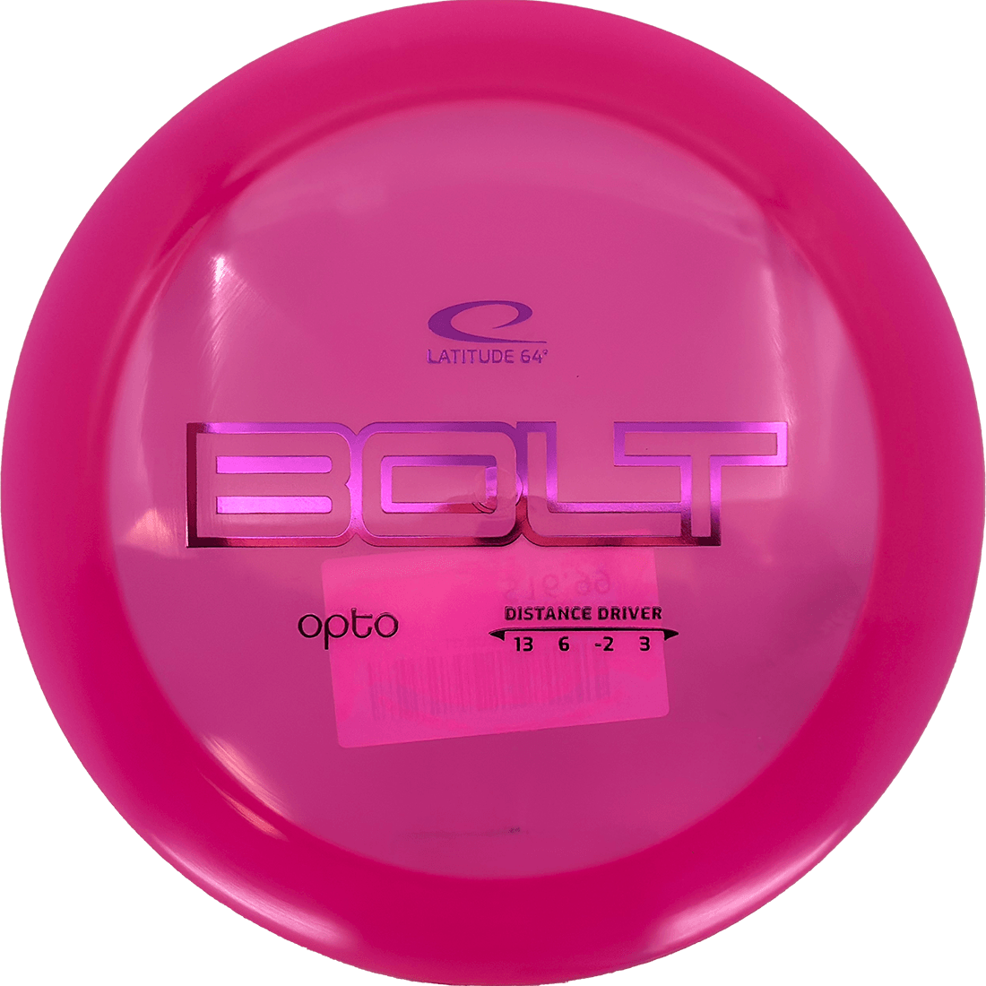 Latitude 64 Bolt Latitude 64 Bolt - Opto / 170g - Pink (Magenta Foil) - Skyline Disc Golf