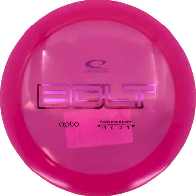 Latitude 64 Bolt Latitude 64 Bolt - Opto / 170g - Pink (Magenta Foil) - Skyline Disc Golf