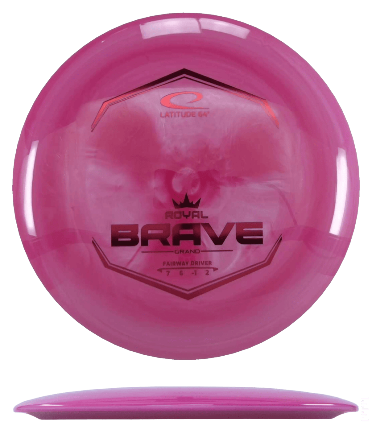 174g - Red (Red Foil) Royal Grand Latitude 64 Brave - Skyline Disc Golf