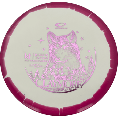 Latitude 64 Claymore Latitude 64 Claymore - Gold Orbit - Kristin Tattar Team Series / 178g - Beet Red (Pink Foil) *1017* - Skyline Disc Golf