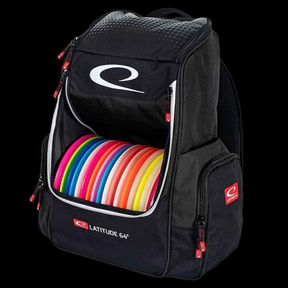 Black Latitude 64 Core Backpack - Skyline Disc Golf