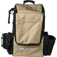 Latitude 64 Core Pro E3 Backpack - Sand/Black - Skyline Disc Golf