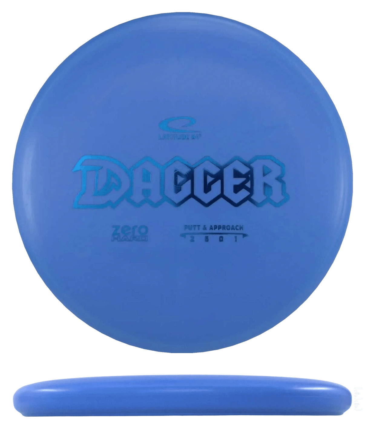 173g - Sky Blue (Blue Foil) Zero Hard Latitude 64 Dagger - Skyline Disc Golf