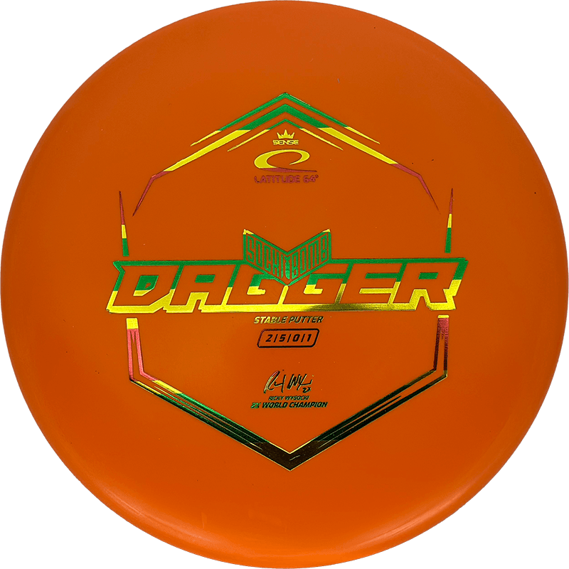 Latitude 64 Dagger Latitude 64 Dagger - Sense / 175g - Orange (Rasta Foil) - Skyline Disc Golf