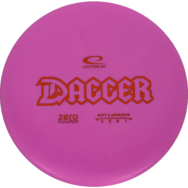 Latitude 64 Dagger Latitude 64 Dagger - Zero Hard / 173g - Pink (Red) - Skyline Disc Golf