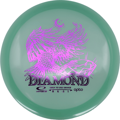 Latitude 64 Diamond Latitude 64 Diamond - Moonshine / 156g - Seafoam (Magenta Foil) - Skyline Disc Golf