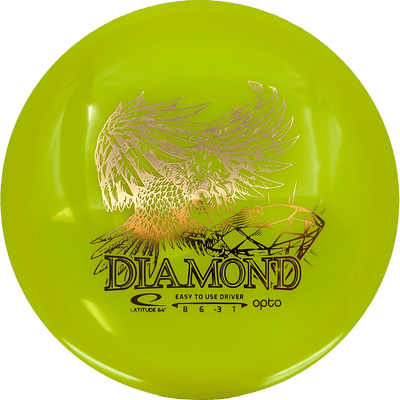 Latitude 64 Diamond Latitude 64 Diamond - Opto / 157g - Yellow (Gold) *1131* - Skyline Disc Golf