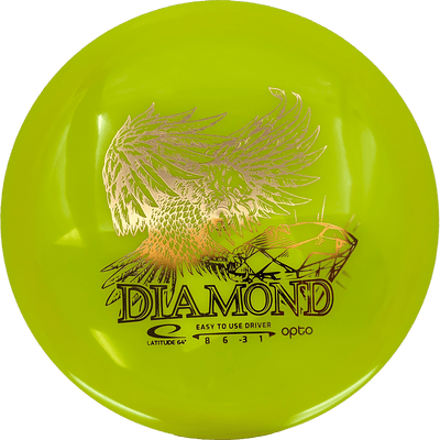 Latitude 64 Diamond Latitude 64 Diamond - Opto / 155g - Yellow (Gold) - Skyline Disc Golf